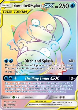 Slowpoke & Psyduck GX (UNM 239)
