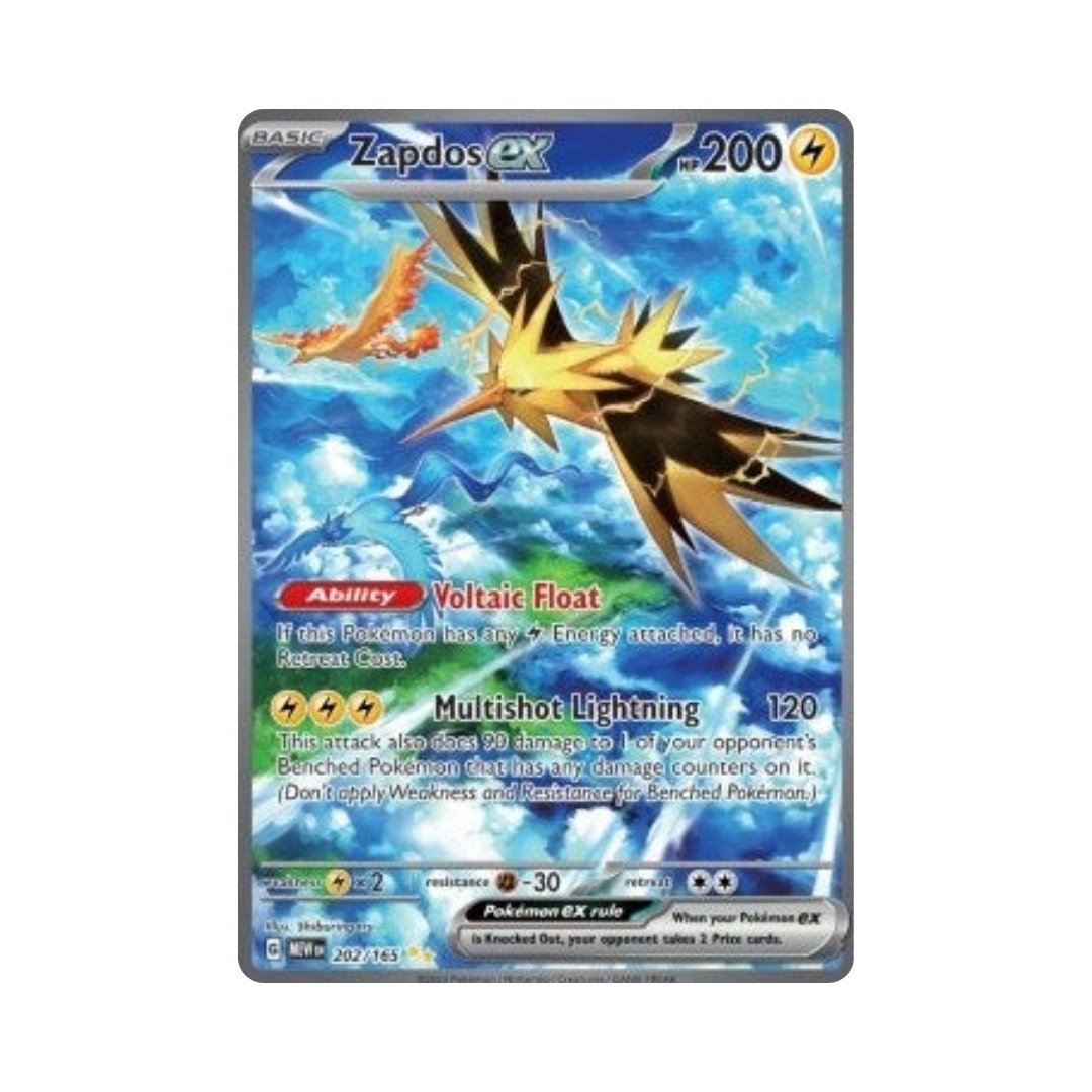 Zapdos ex (MEW 202)