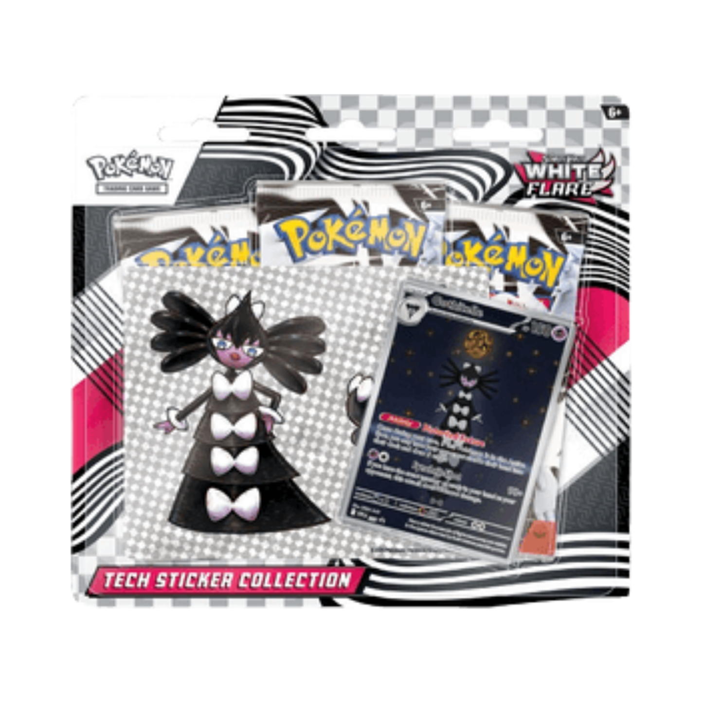 Black Bolt & White Flare: Tech Sticker Collection (English)