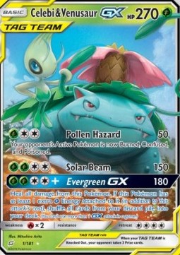 Celebi & Venusaur GX (TEU 1)