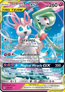 Gardevoir & Sylveon GX (UNB 130)