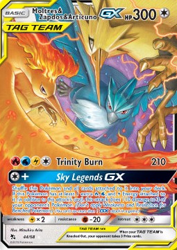 Moltres & Zapdos & Articuno GX (HIF 44)