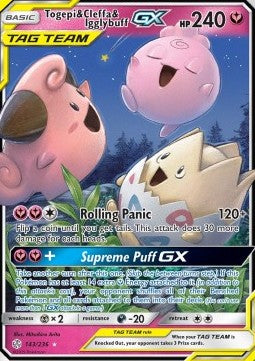 Togepi & Cleffa & Igglybuff GX (CEC 143)