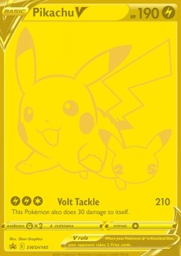 Pikachu V (SWSH 145) - English