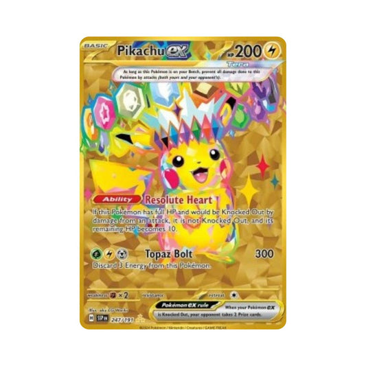 Pikachu ex (SSP 247) - Spanish