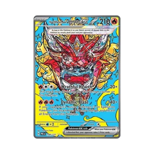 Hearthflame Mask Ogerpon ex (PRE 148)
