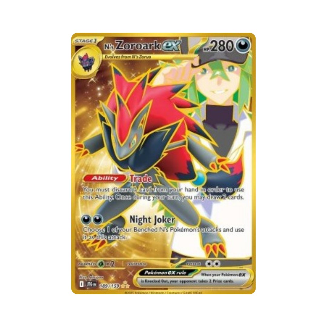 N's Zoroark ex (JTG 189)
