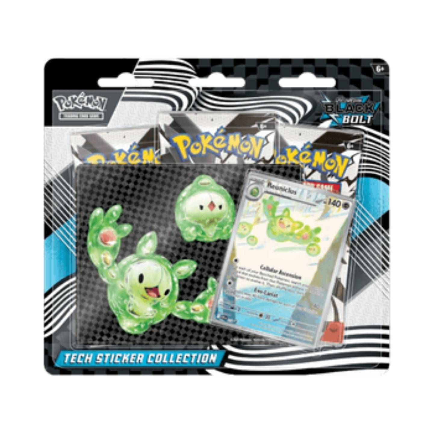 Fulgor Negor: Reuniclus Tech Sticker Collection (Spanish)