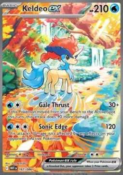 Keldeo ex (WHT 167) - Spanish