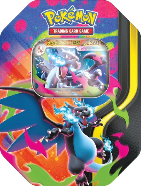 Mega Charizard: Tin (Spanish)