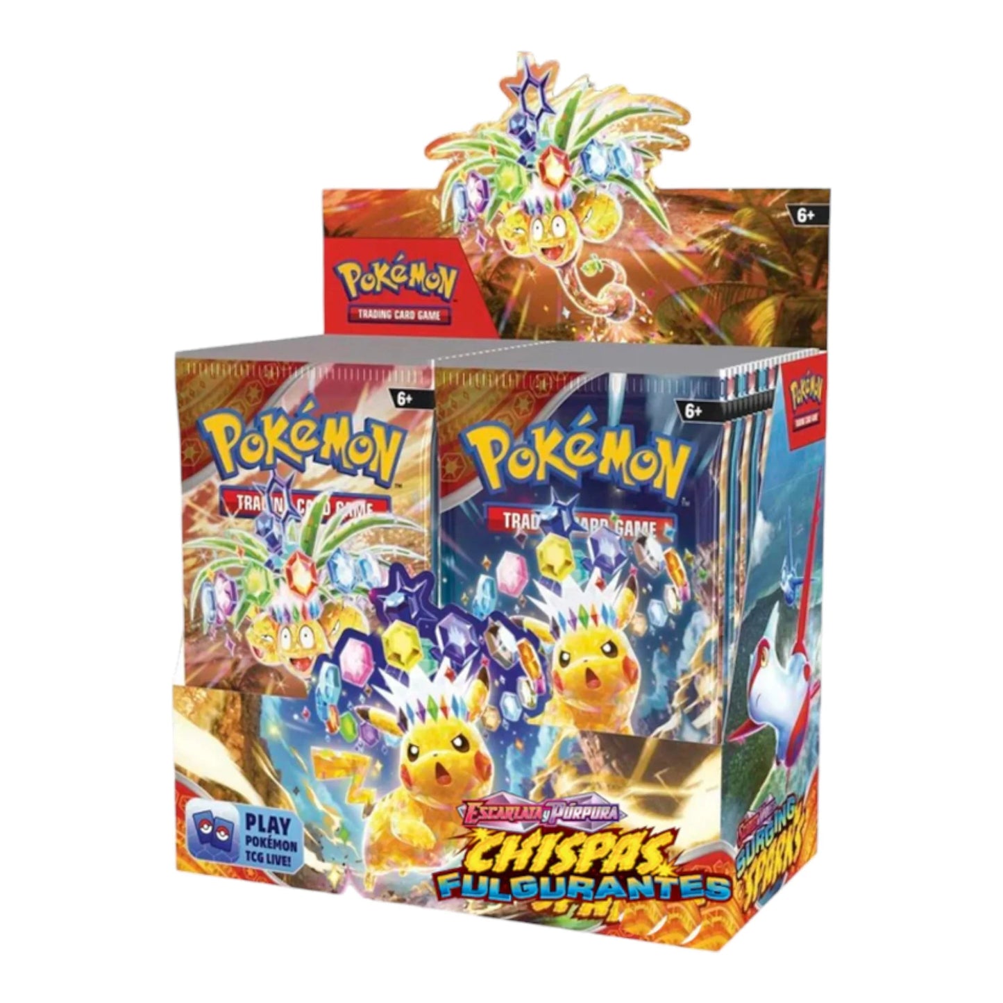 Chispas Fulgurantes: Booster Box (Spanish)