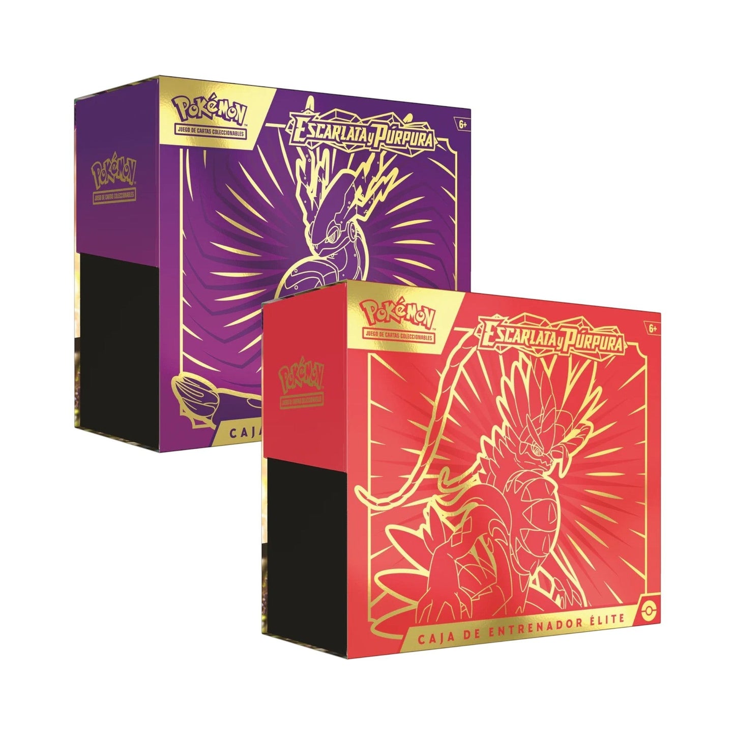 Escarlata y Púrpura: Elite Trainer Box (Spanish)